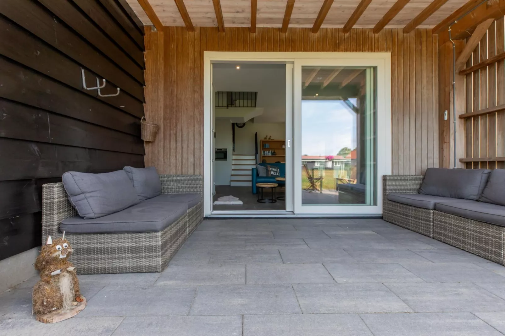 Vakantiehuis Groeneweg 3 'Jikkemien-Terrassenbalkon