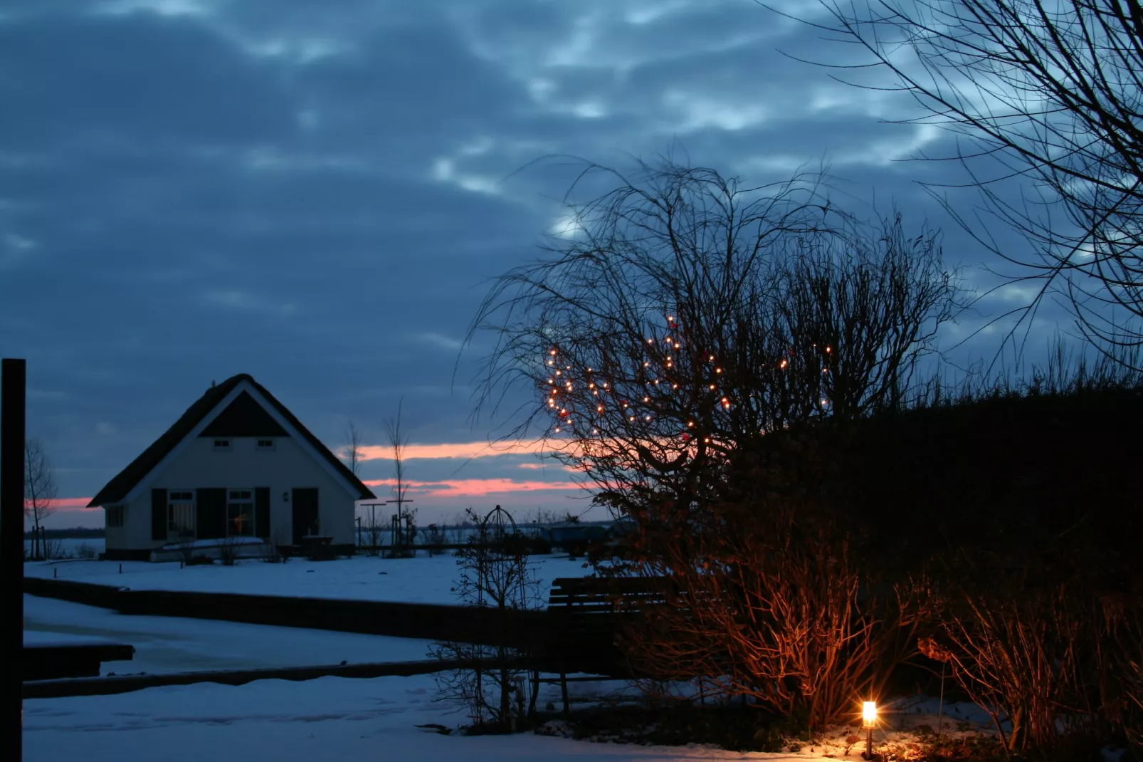 Villa ten Hoeve-View in winter