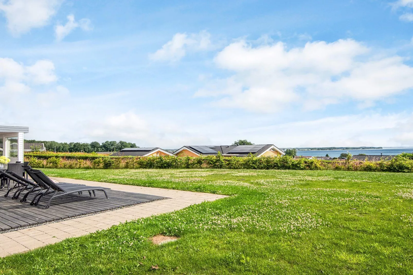 10 Personen Ferienhaus in Sjølund-By Traum-Wasserblick