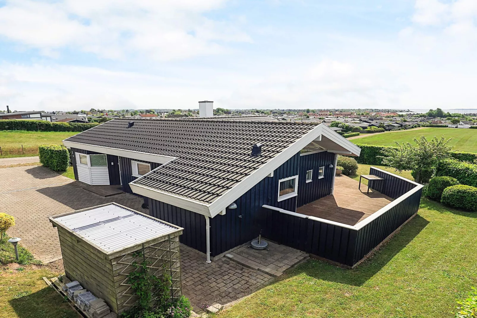 Maison de vacances pour 6 a Karrebæksminde-Vue sur l'eau