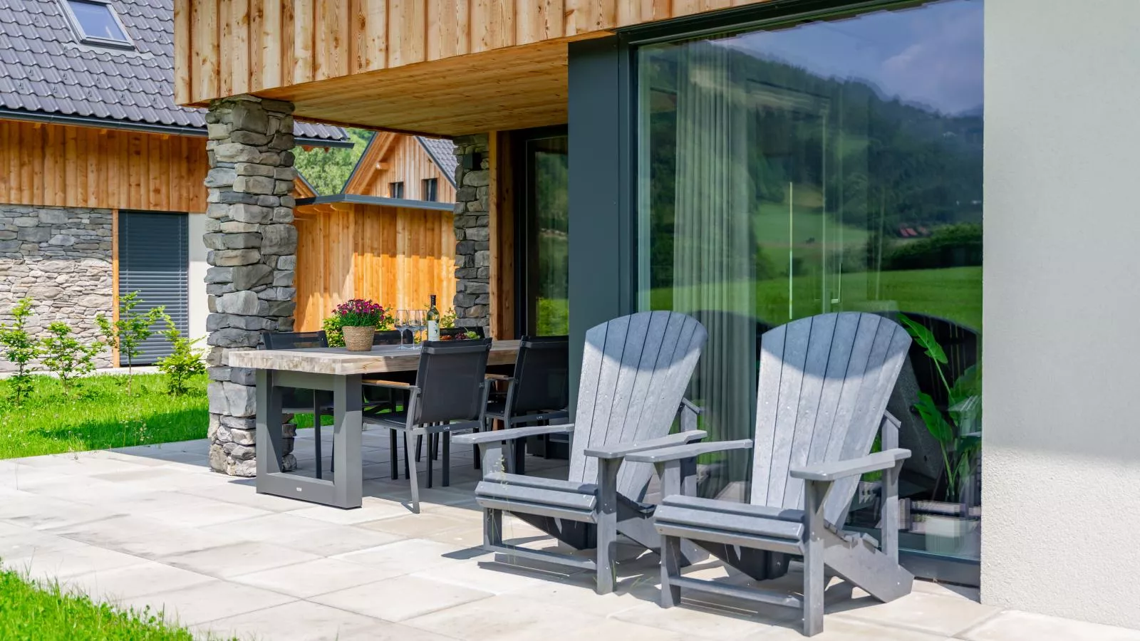 Mountain Chalet Aquarius 5B-Terrasse / balcon