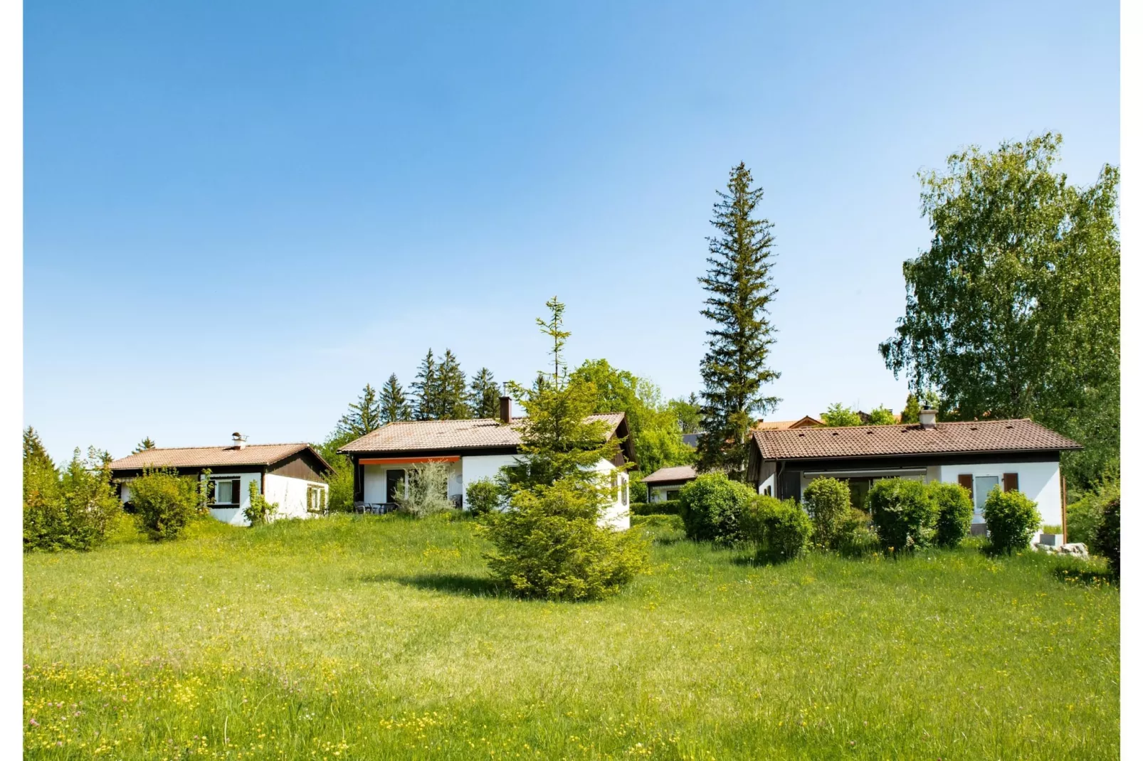 Ferienhaus Weissensee-Exterior in summer