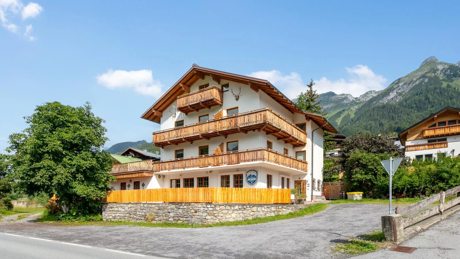 Arlberg-Exterior in summer