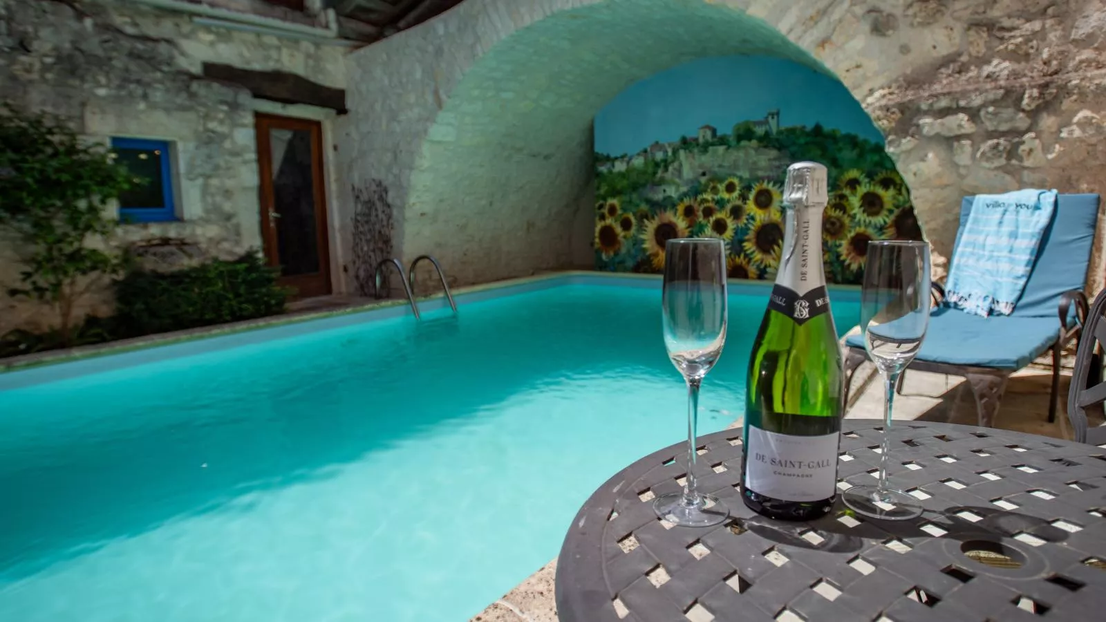 Les Roches de Roquecor-Swimming pool