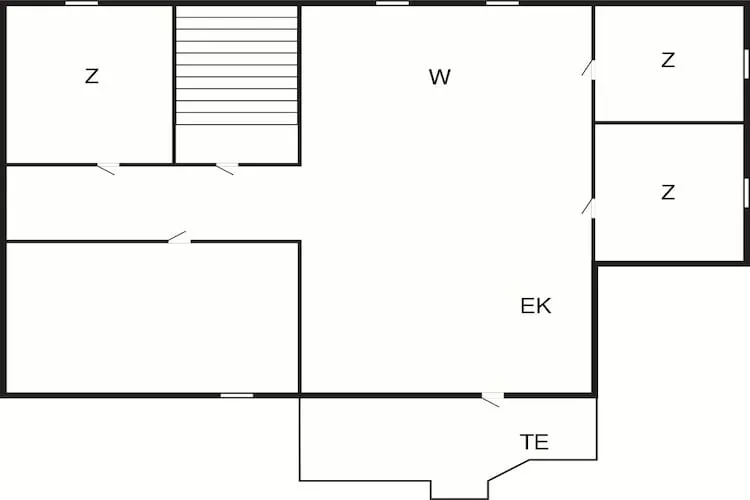 4 Sterne Ferienhaus in Thisted-By Traum-Grundriss