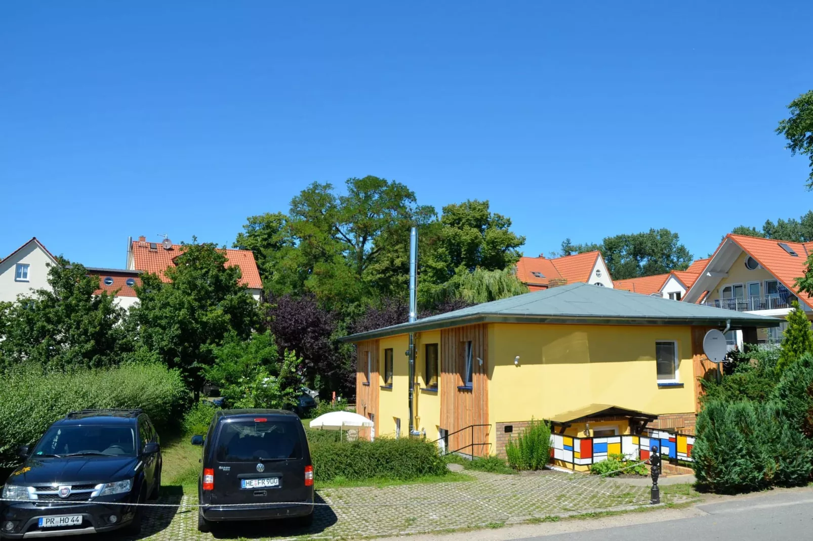 Inselhaus Paul auf der Insel Poel-Exterior in summer