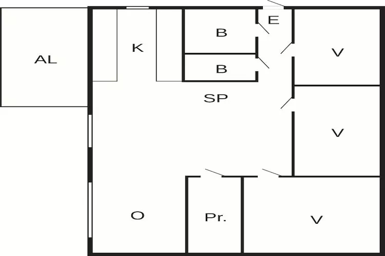 4 etoiles maison de vacances a Olofström-By Traum-Plan