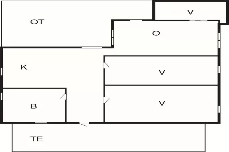 Maison de vacances pour 7 a Hals-By Traum-Plan