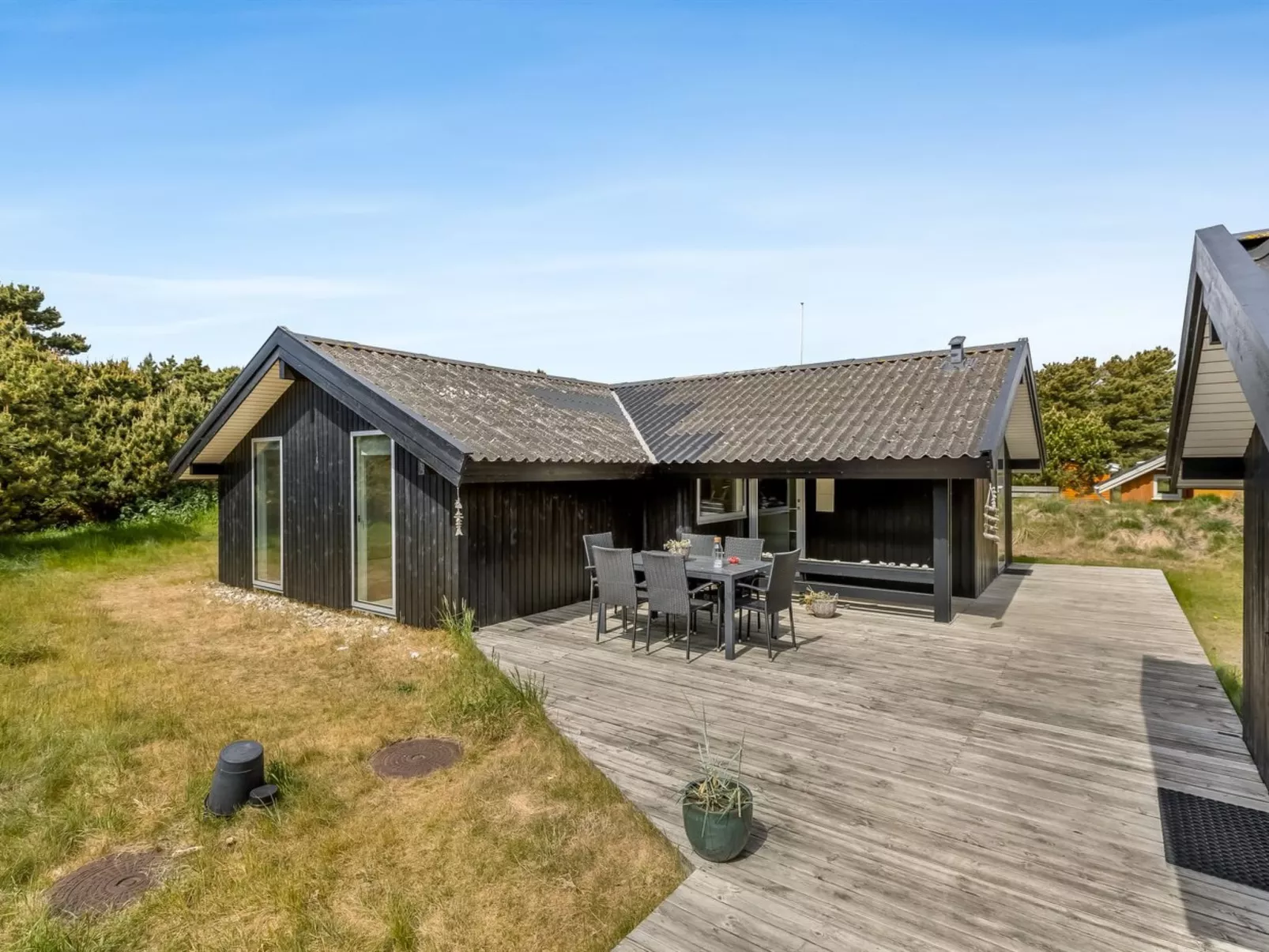 "Ubbe" - 800m from the sea-Draußen