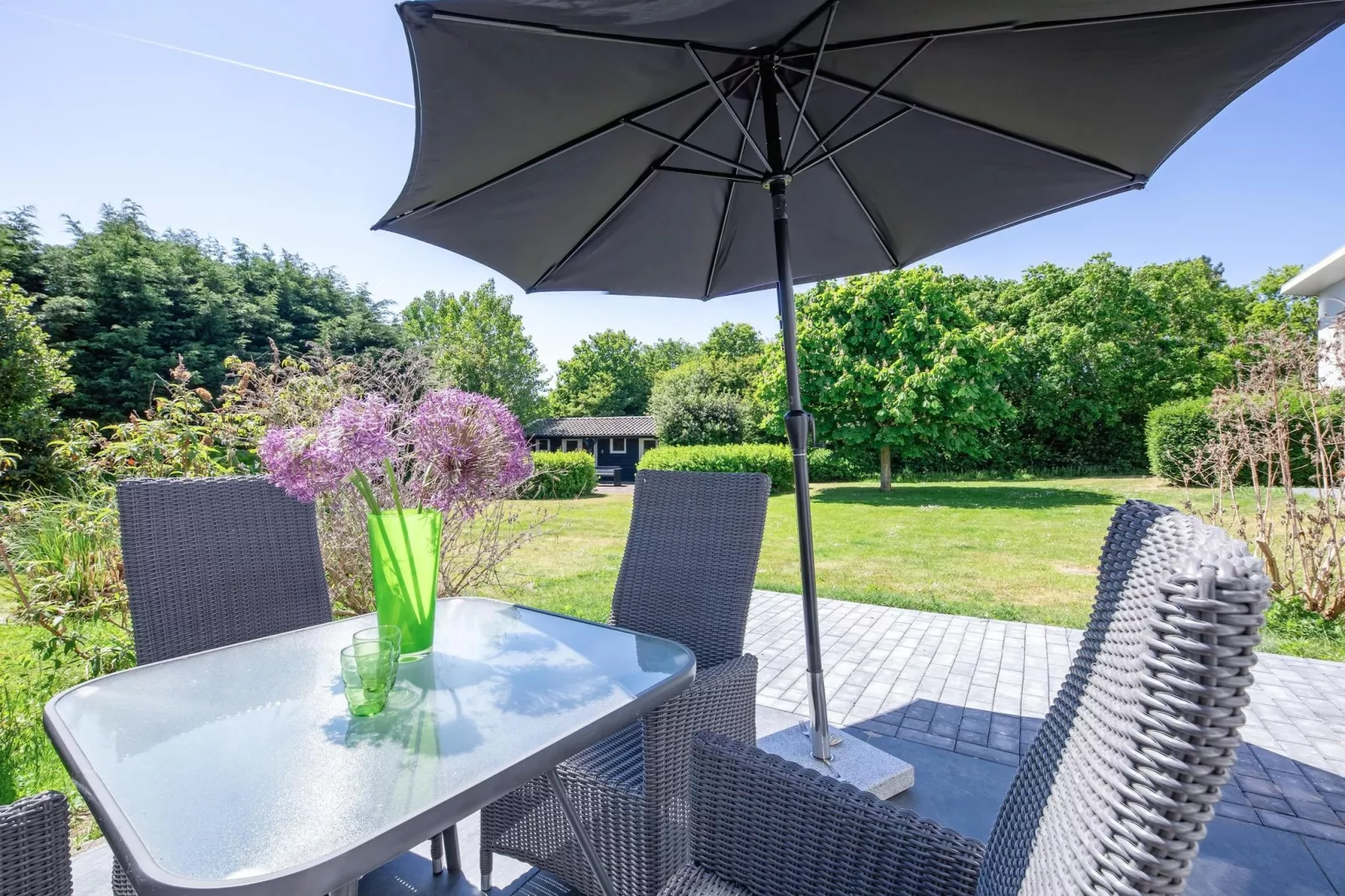 Strandhuys Zeester-Terrace balcony