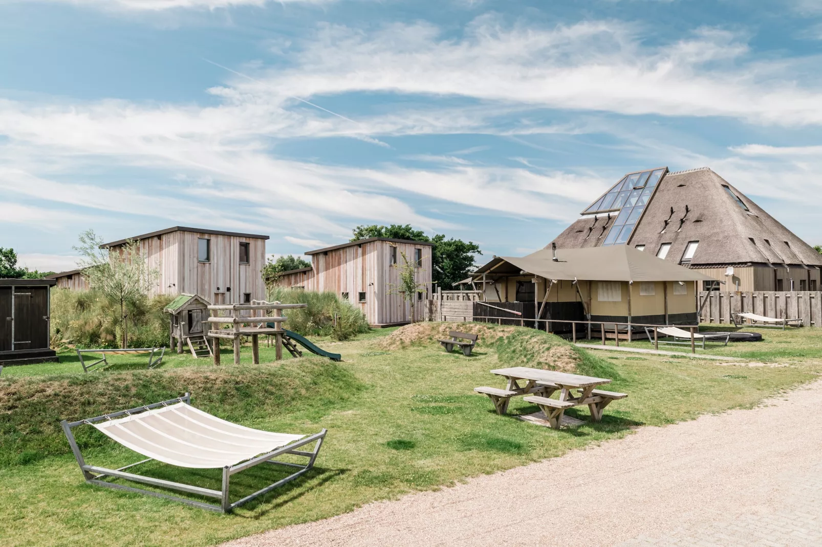 Reddingshuisje - Duynpark-Außenbereich Sommer