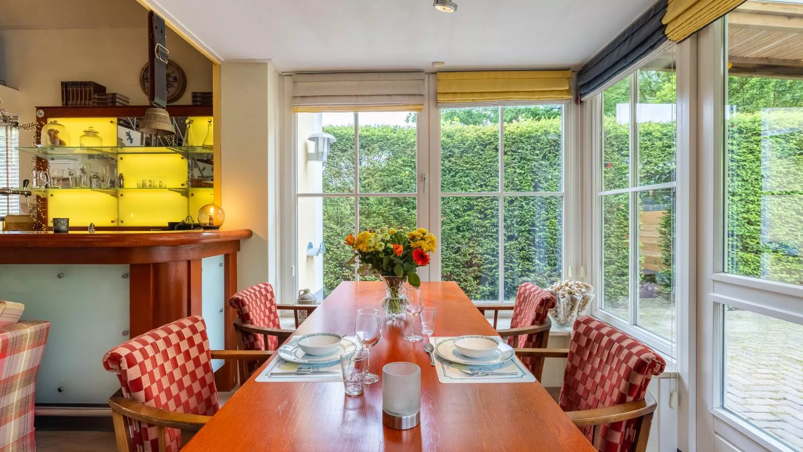 Wellnesshuisje Kalheupink-Dining room