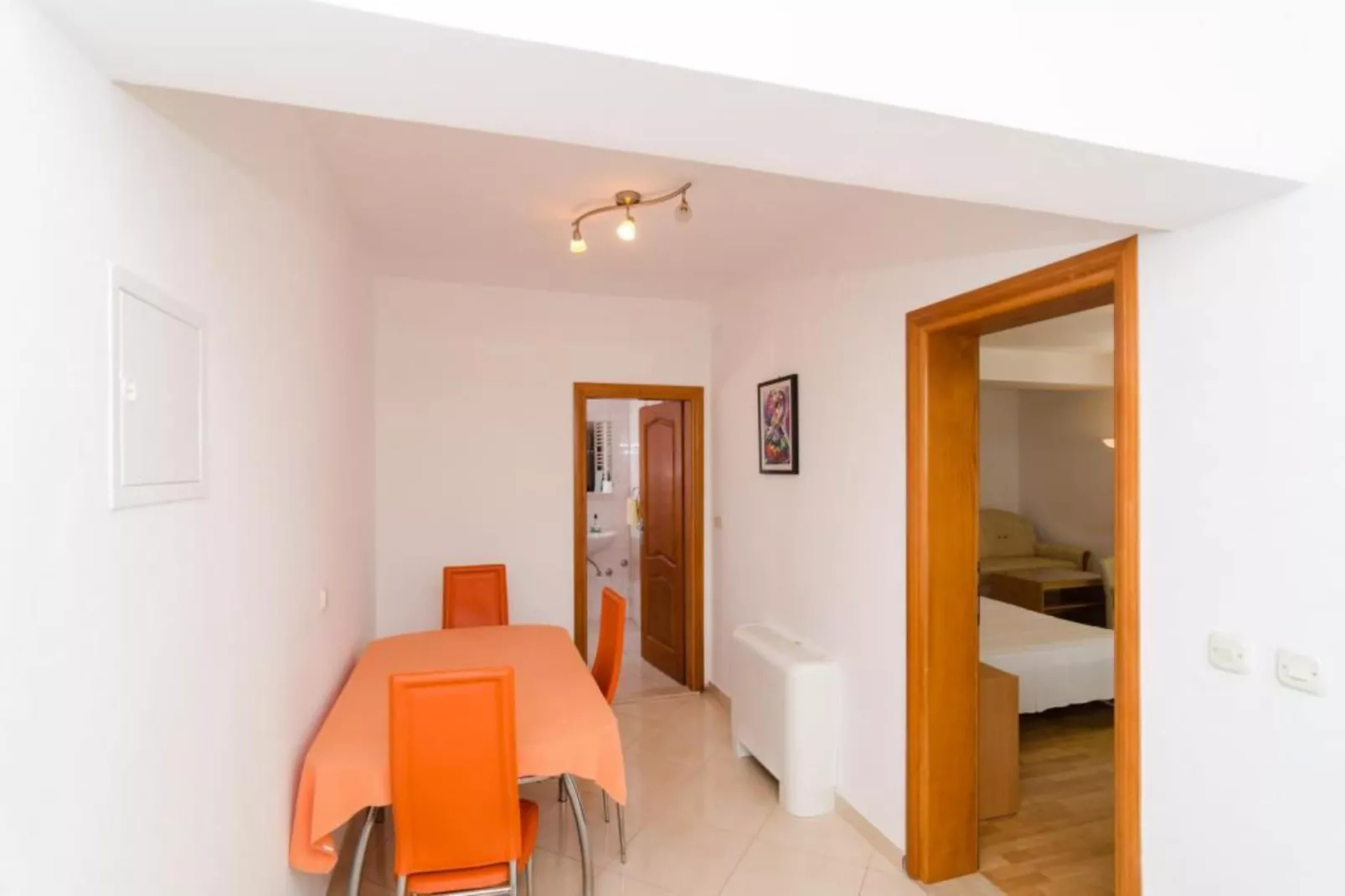 Apartments Plavac Mali- Comfort One Bedroom Apartment with Terrace and Sea View-Esszimmer
