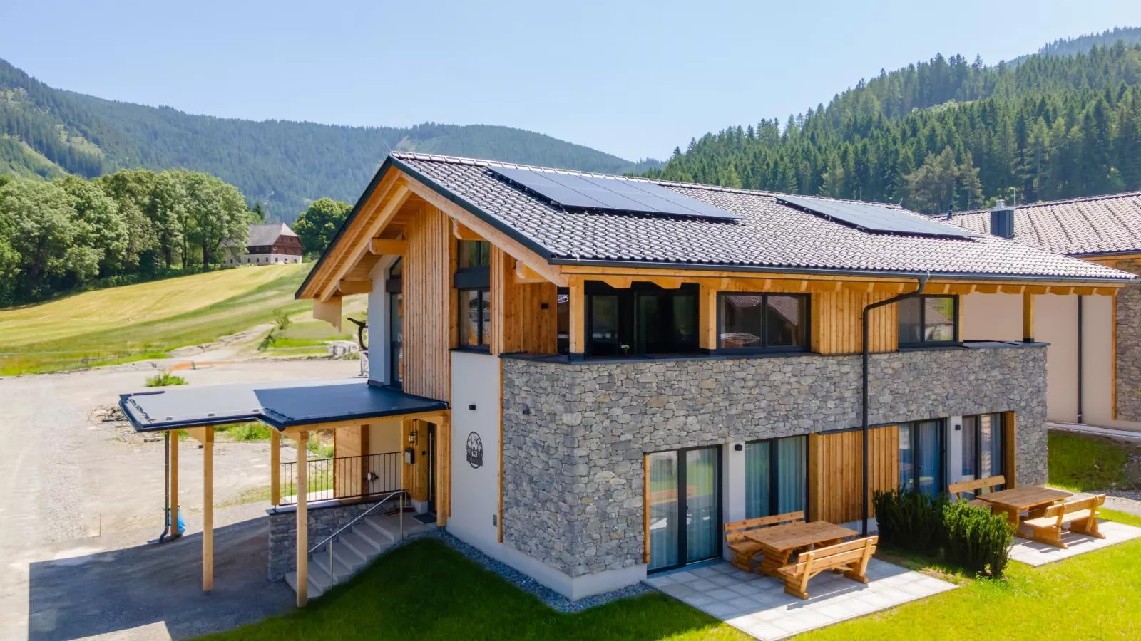 Almchalet Alpenglück-Extérieur été