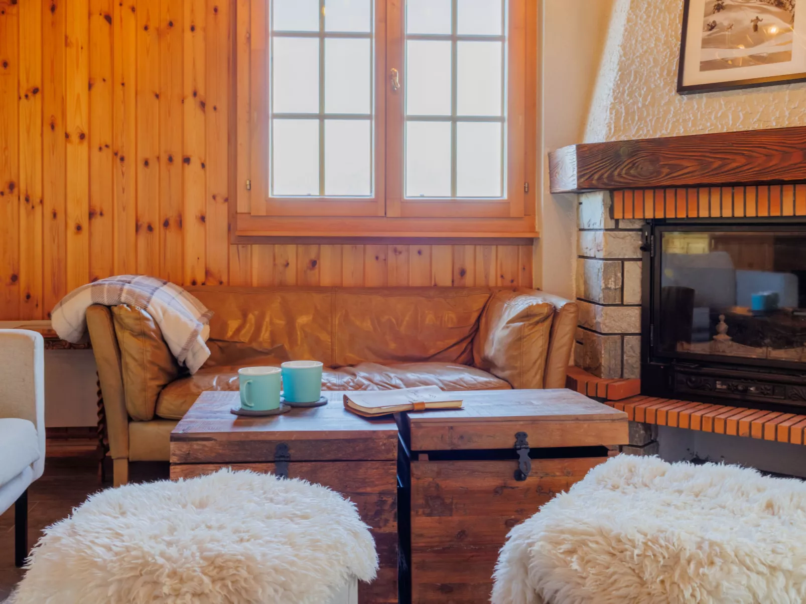 Chalet Soleil-Dedans