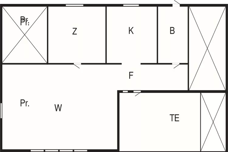 6 Personen Ferienhaus in Skummeslövsstrand-Grundriss