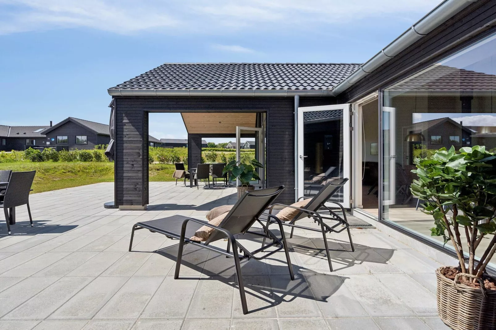 5 Sterne Ferienhaus in Sydals-Im Freien