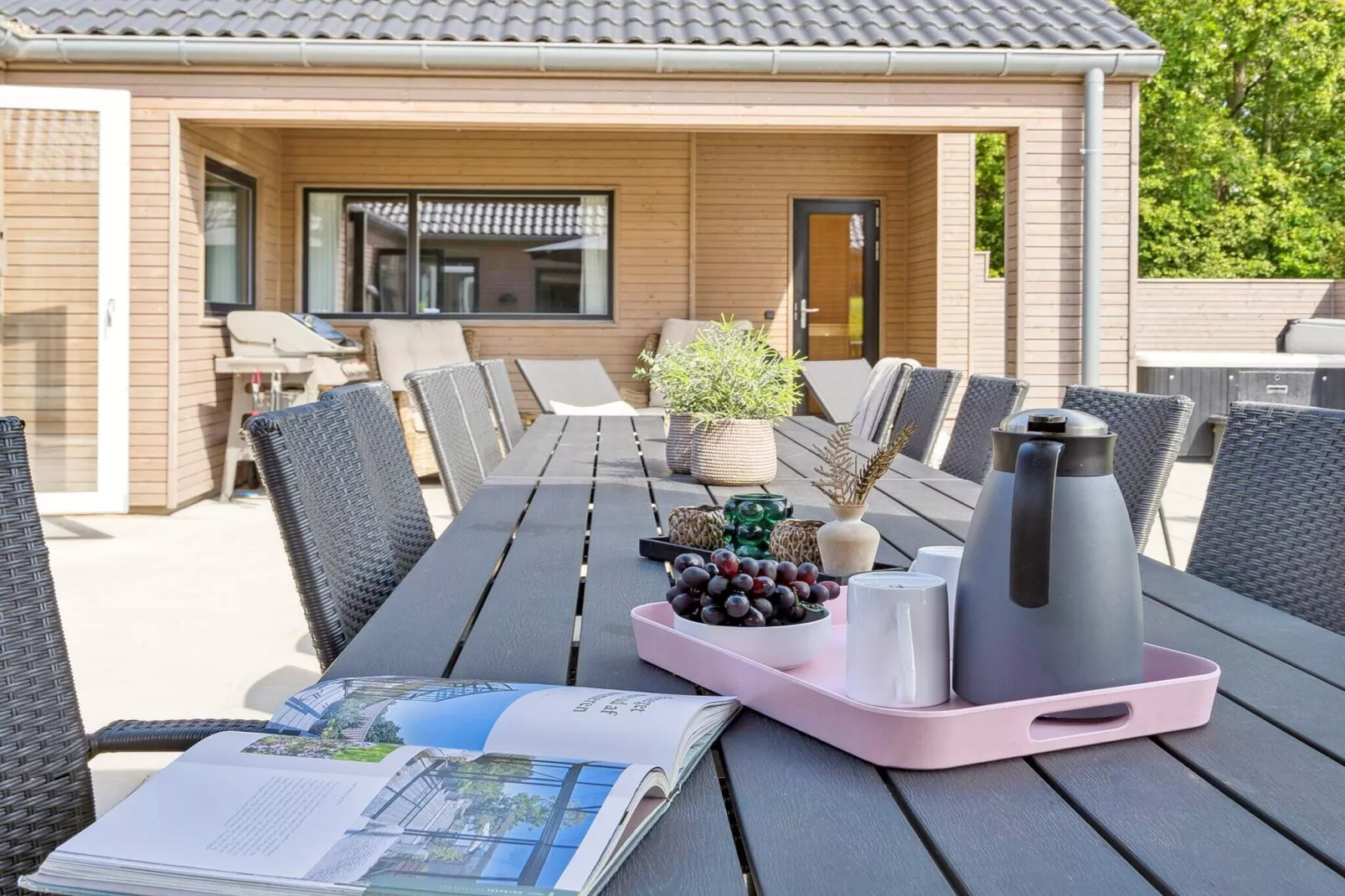 5 Sterne Ferienhaus in Sydals-Im Freien