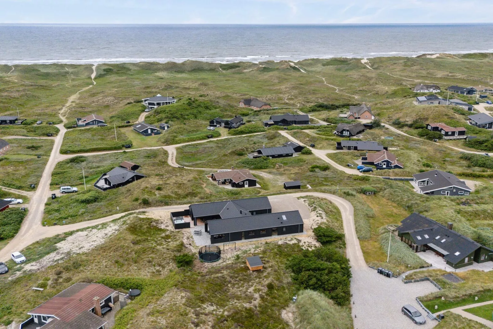 5 Sterne Ferienhaus in Ringkøbing-Im Freien
