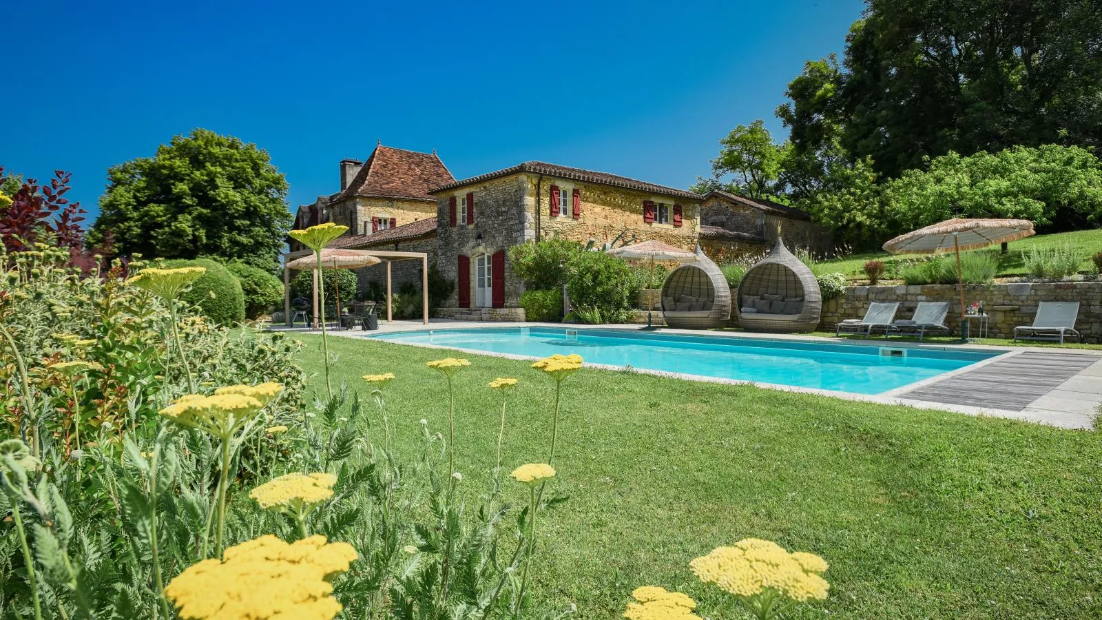 Petit gite Saint Martin le Redon-Swimming pool