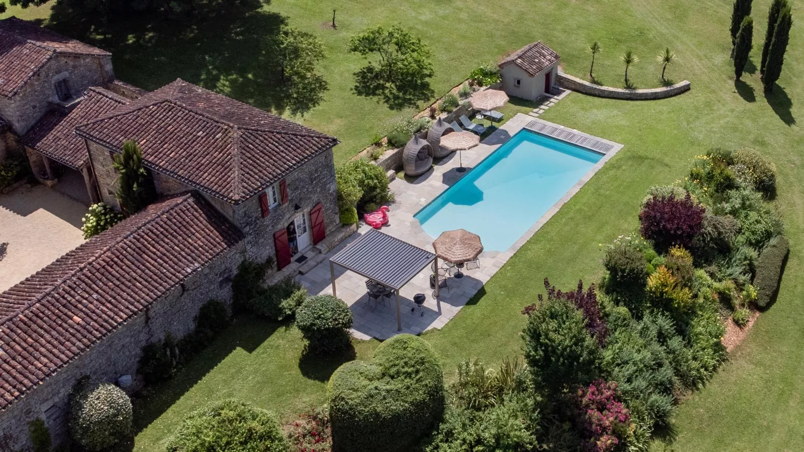 Domaine Saint Martin le Redon-Schwimmbad