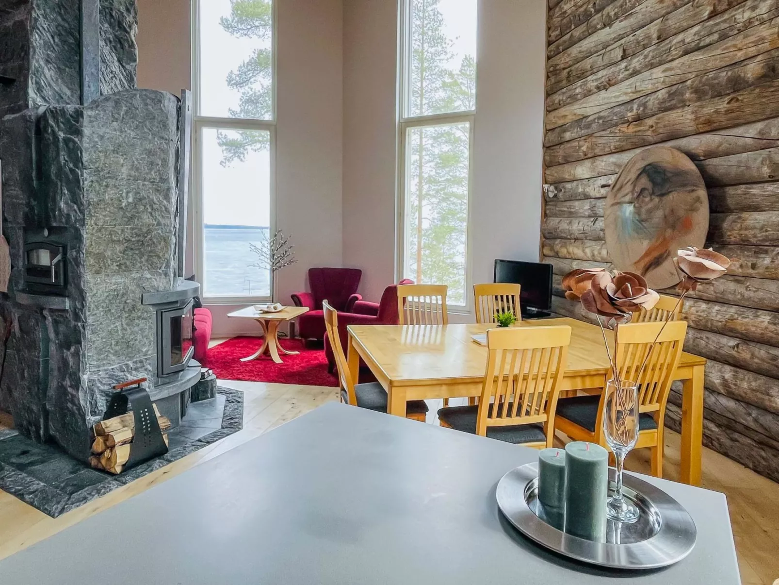 Huvila lomaonni-Inside