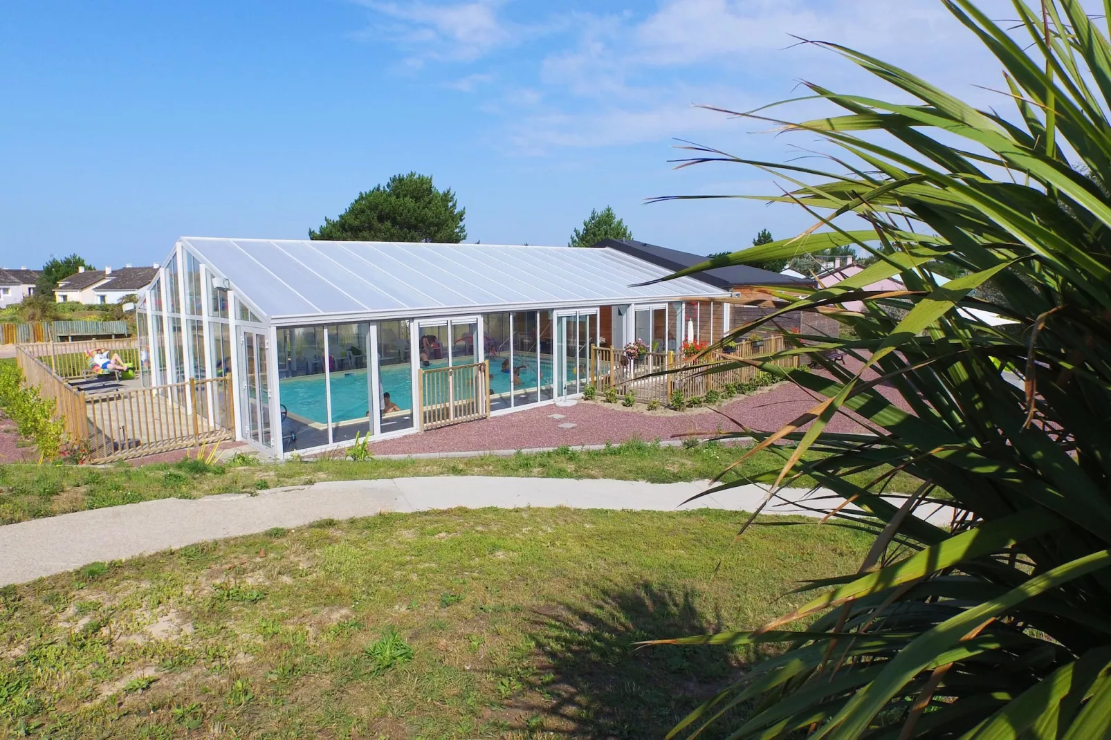 Gîte 3 Pièces 5 Personnes 1 bébé / PORTBAIL PEA 25-Schwimmbad