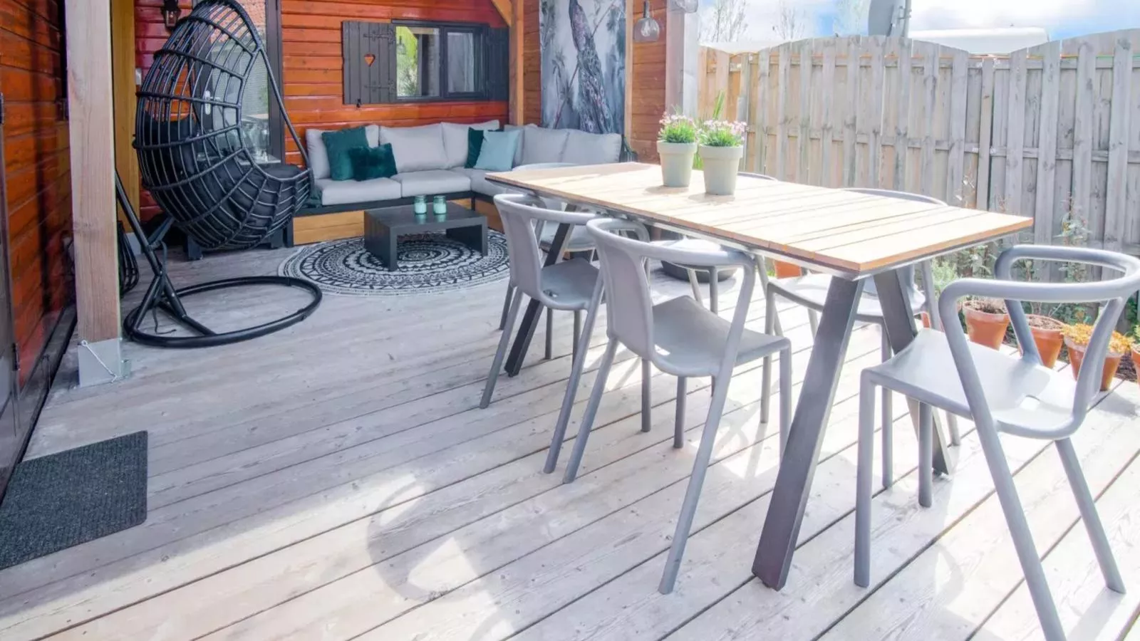 Zomerzoet-Terrasse/Balkon