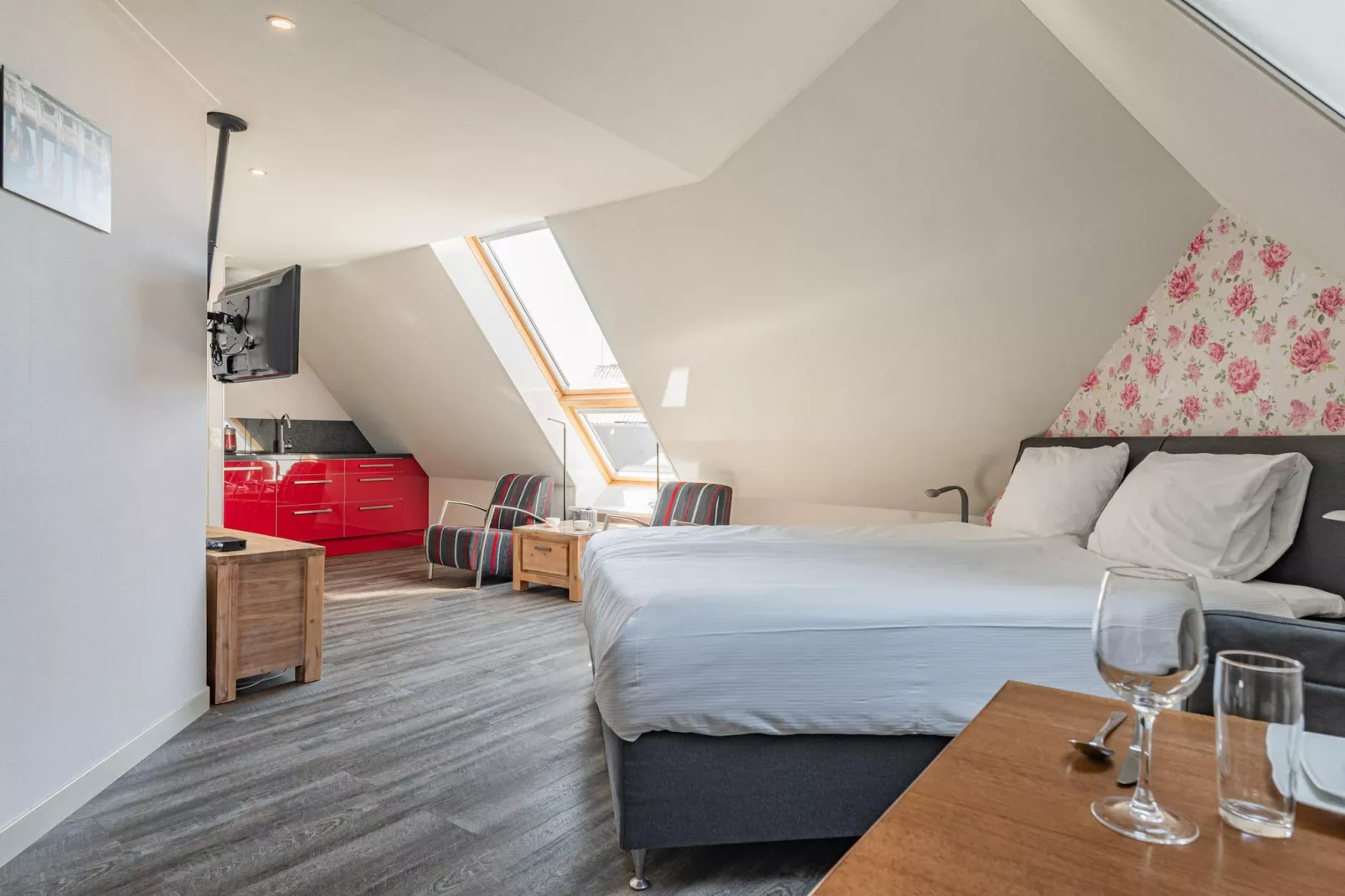 Hoeve Hofwijk Studio Avondrood-Bedroom