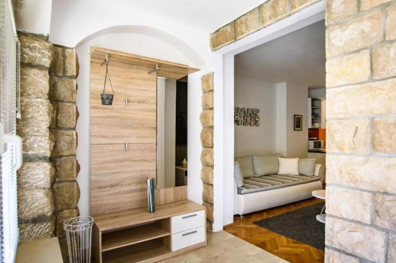 Apartments Luce & Toma - One bedroom Apartment (Luce)-Living room