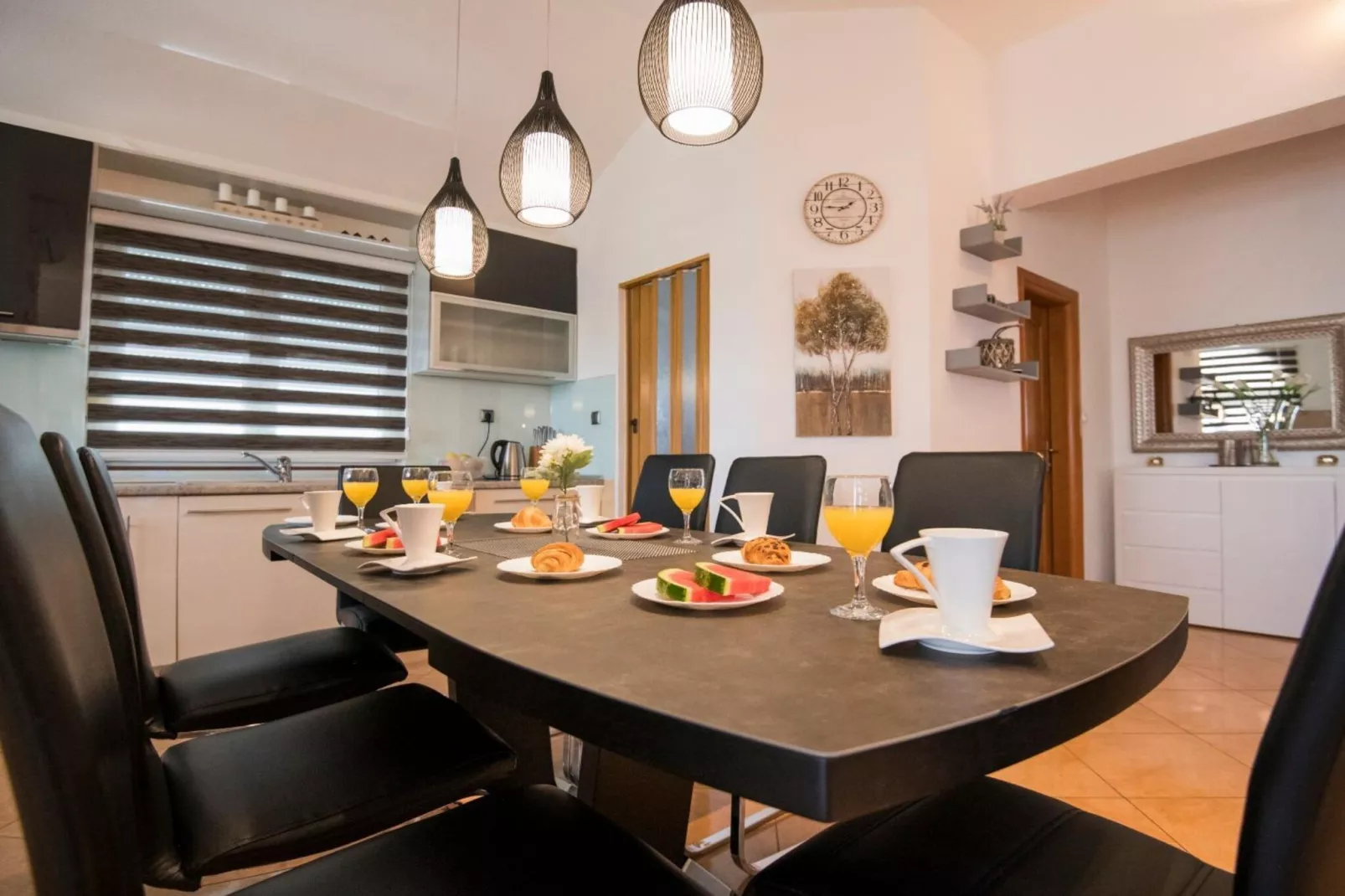 Villa Mia 2 - Six Bedroom Villa with Private Pool-Dining room