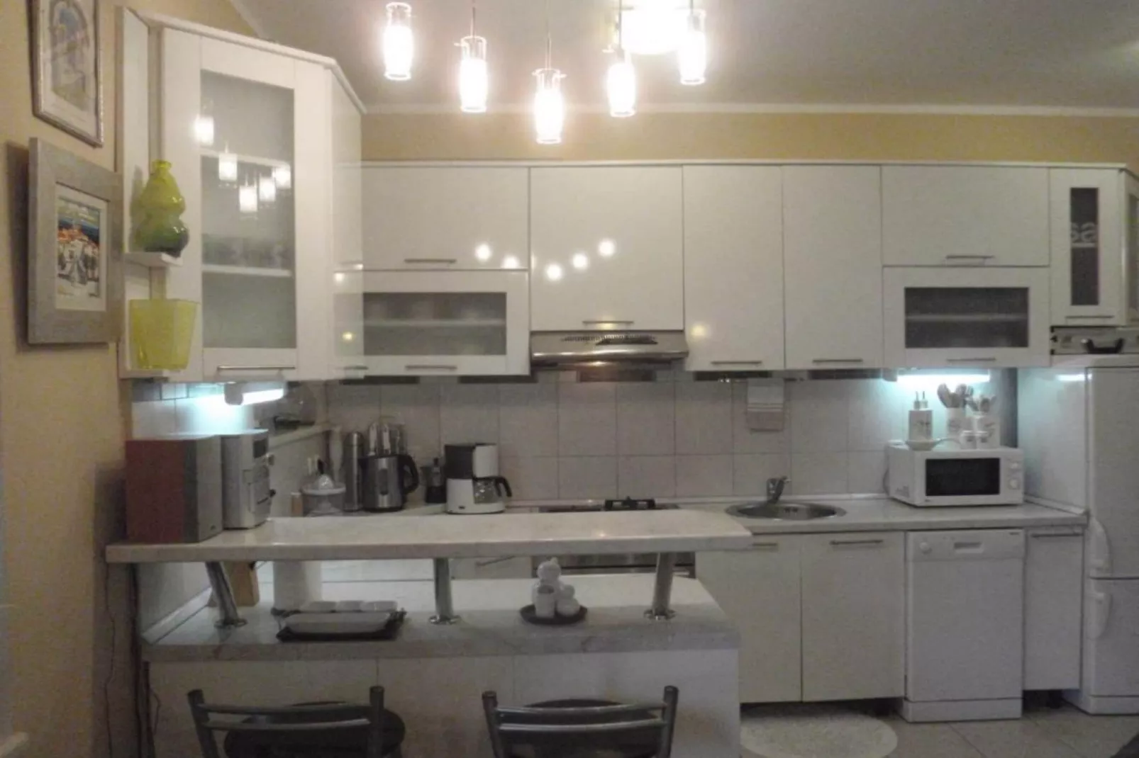 Apartment Plaza - One Bedroom Apartment With Sea View-Kitchen