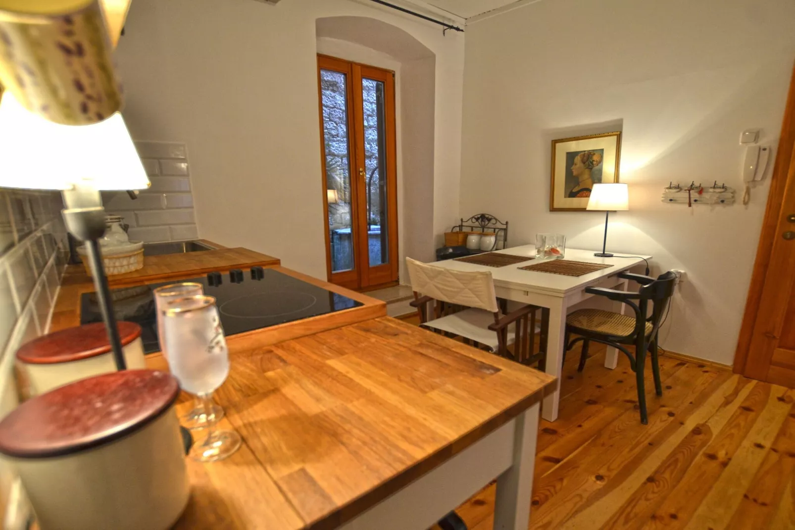 Downtown Rovinj Charming Nest Apartment - One Bedroom Apartment-Cuisine