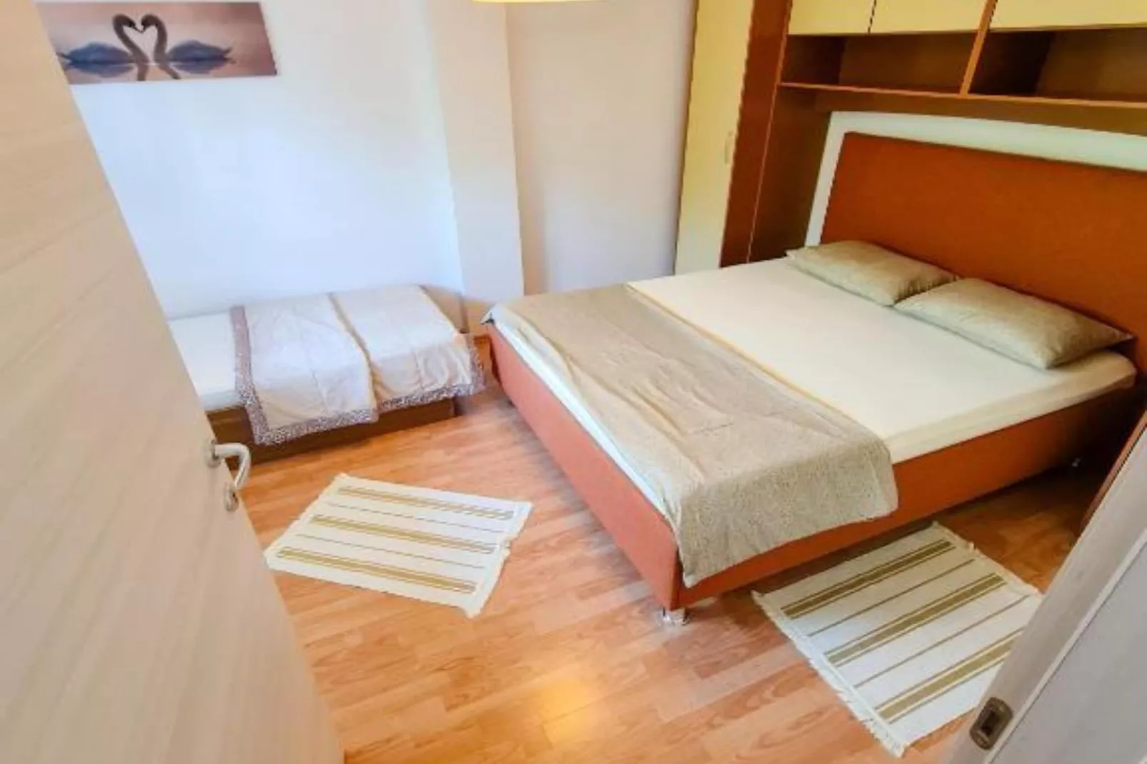 Apartments Marko - Three Bedroom Apartment with Sea View-Schlafzimmer