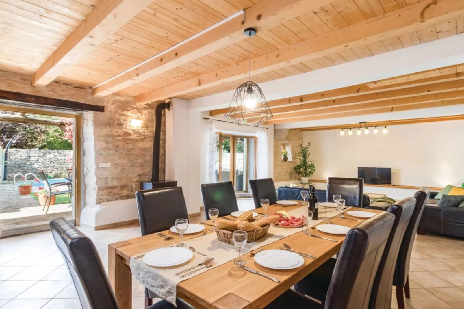 Villa Istra - Four Bedroom Villa with Private Pool-Dining room