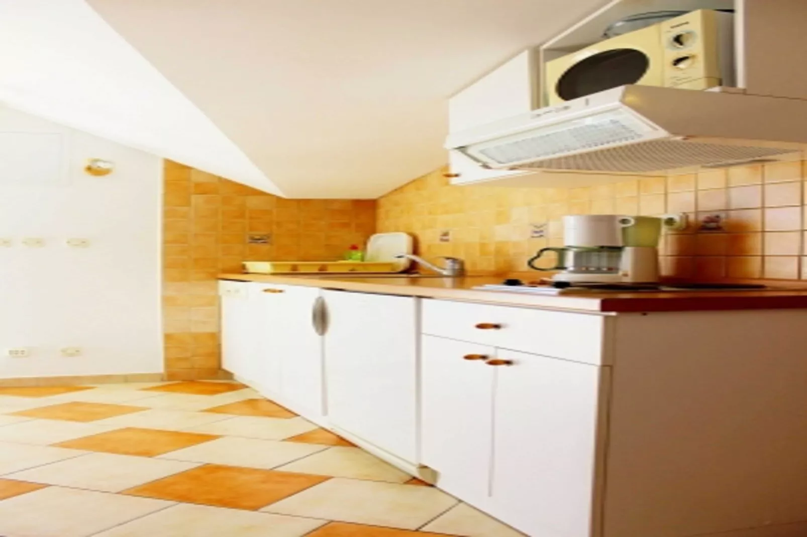 Apartments Pansion Franka 3* - One Bedroom Apartment with Sea View and Terrace - APT 11-Cuisine
