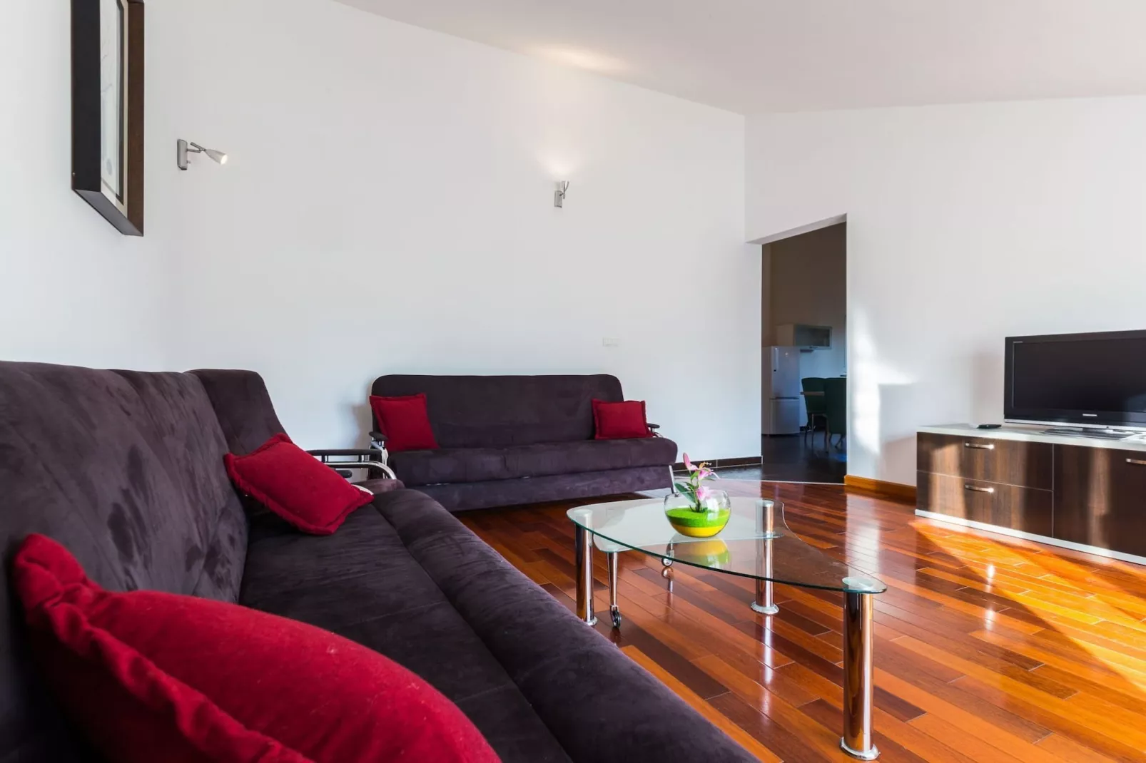 Elegant and Lavish Leisure Apartments Zadar with Outdoor Pool - Classic Two Bedroom Apartment with Terrace (owner Olive)-Living room