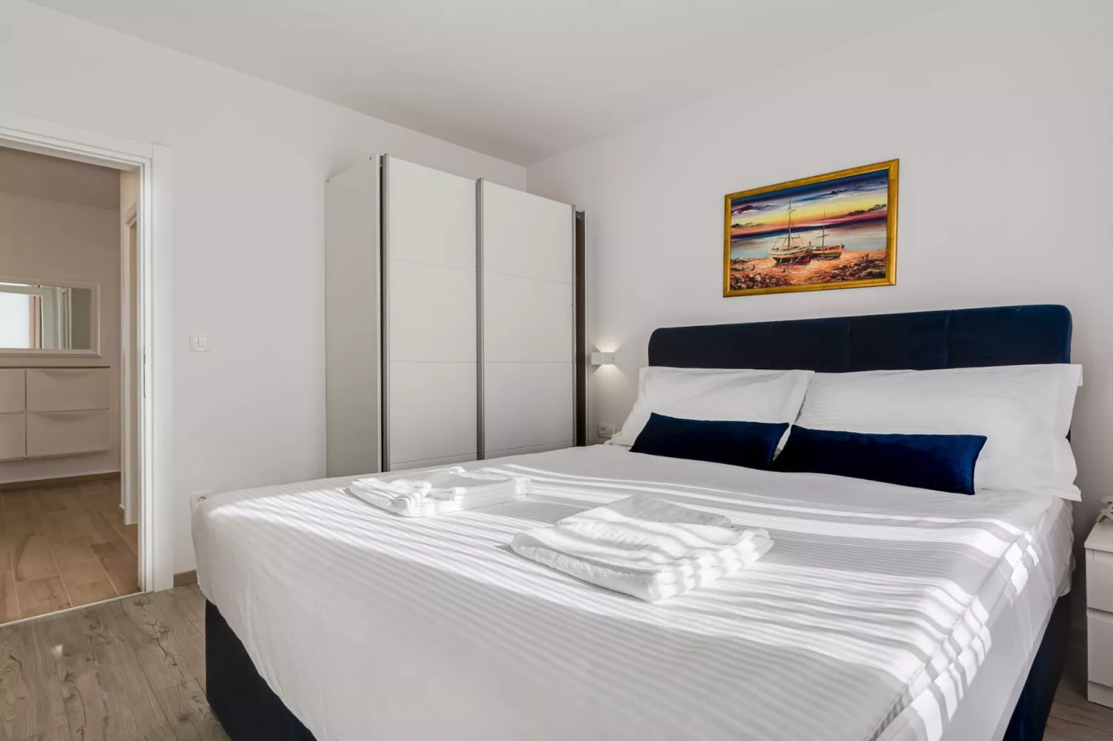 Exclusive Vodice Apartments - Penthouse Apartment with Balcony A6-Bedroom