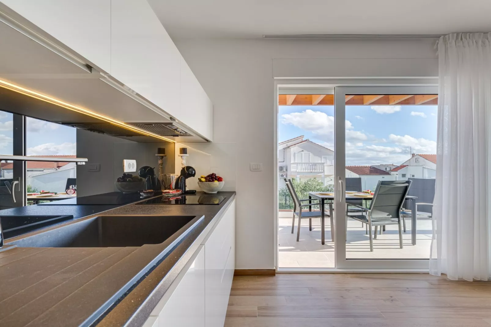 Exclusive Vodice Apartments - Deluxe One Bedroom Apartment A4-Kitchen