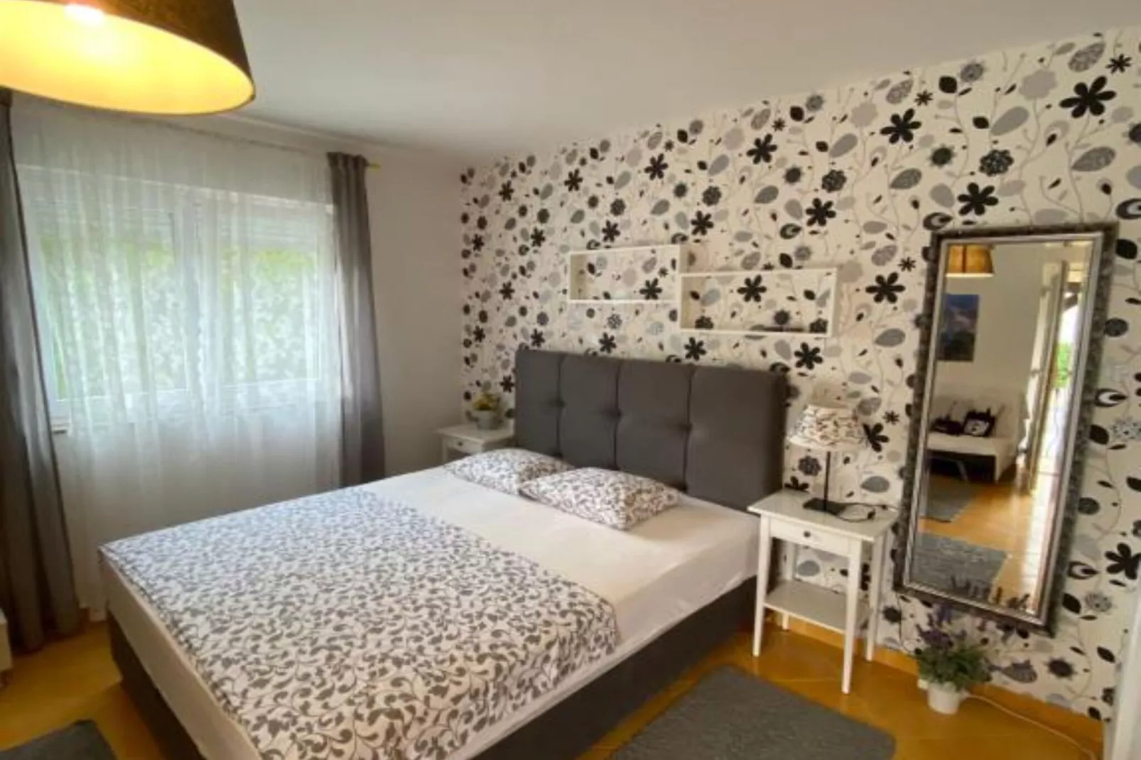 Apartments Lara Rab - Studio Apartment with Balcony-Schlafzimmer