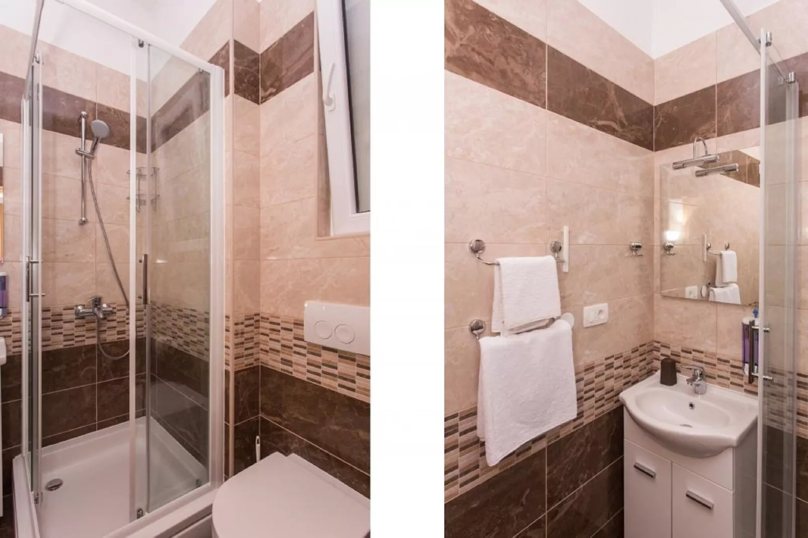 Studio Ari - Superior Studio Apartment with Terrace and Sea View (First Floor)-Bathroom