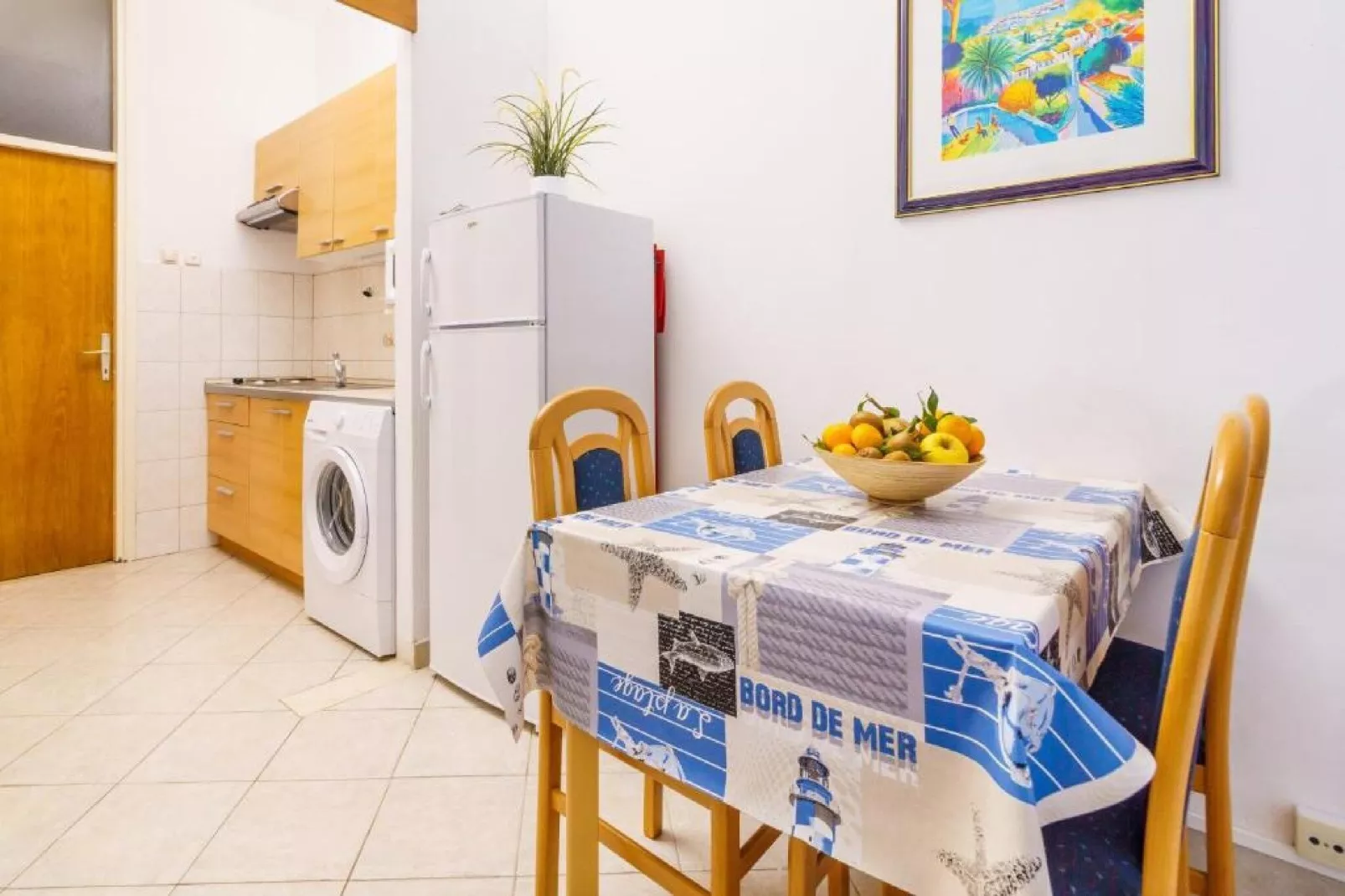 Lumbarda Resort Apartments - Superior One bedroom Apartment  E4-Salle à manger