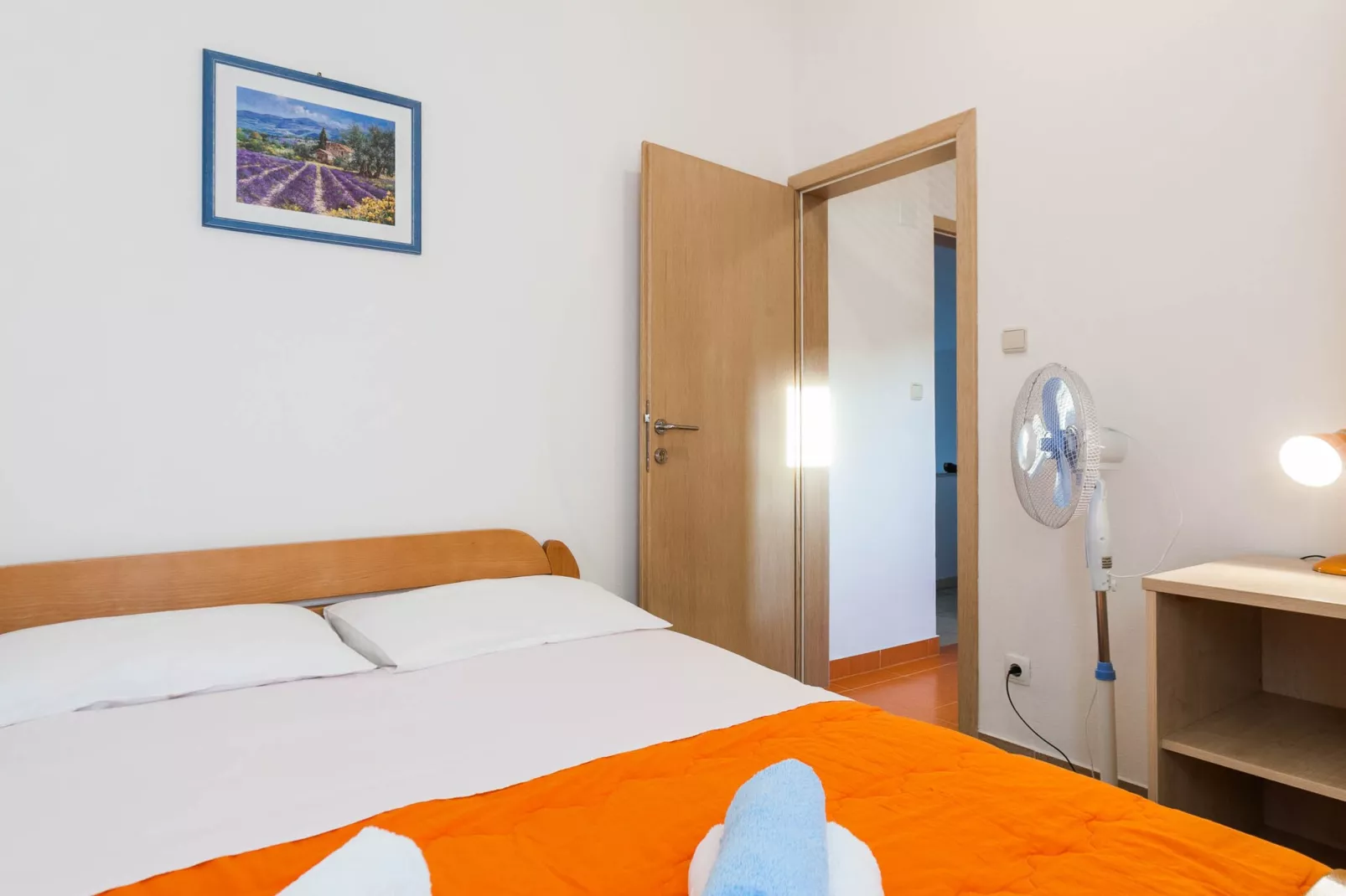 Cozy Apartments in Zadar with Sea and Mountain Views - Studio Apartment with Mountain View (owner 4)-Bedroom