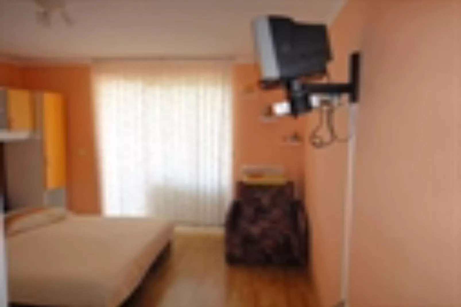 Seafront Apartments Pretner - Superior Studio Apartment with Balcony and Sea View-Bedroom