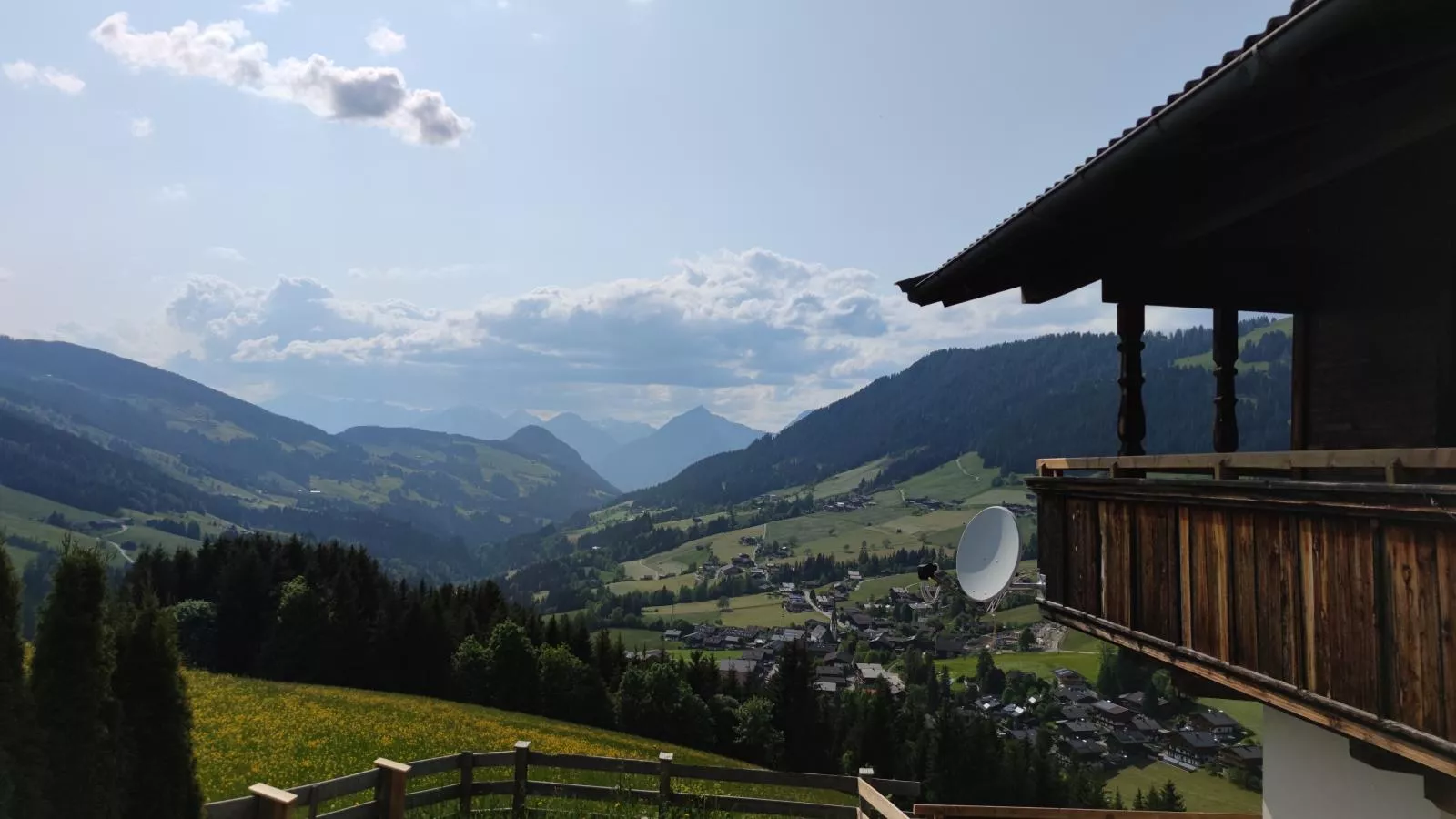 Chalet Mountain View-Vue d'été