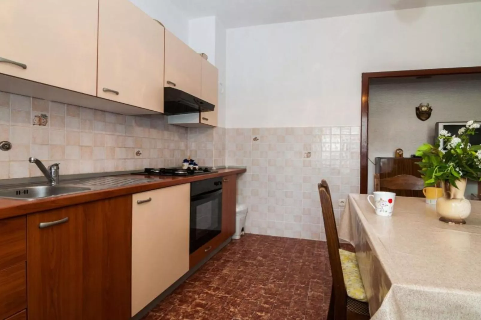 Seaside Oasis Apartments on Island Ugljan - Two Bedroom Apartment with Terrace (owner Cvita 3)-Kitchen