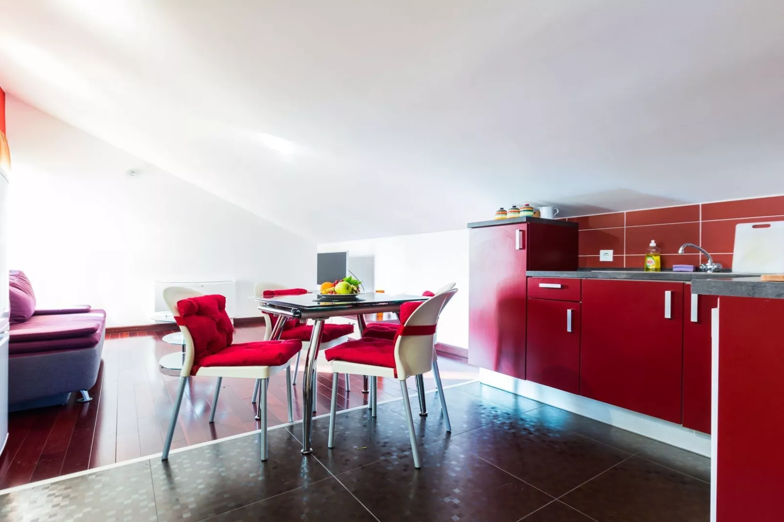 Elegant and Lavish Leisure Apartments Zadar with Outdoor Pool  - One Bedroom Apartment (owner Marasca)-Kitchen