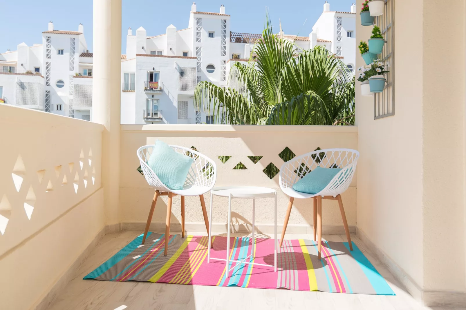 Saturno-Terrasse/Balkon