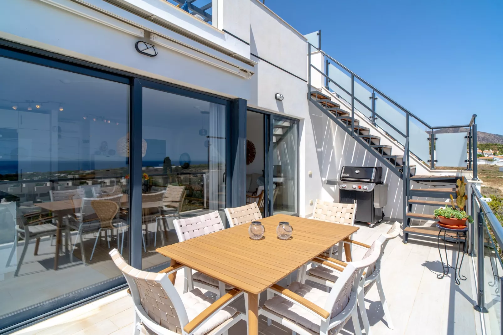 Villa Luxuria Private Pool by Casasol-Terrasse / balcon