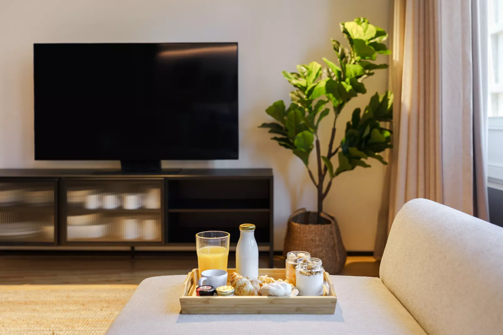 Feel Porto Matosinhos City Flat III-Wohnzimmer